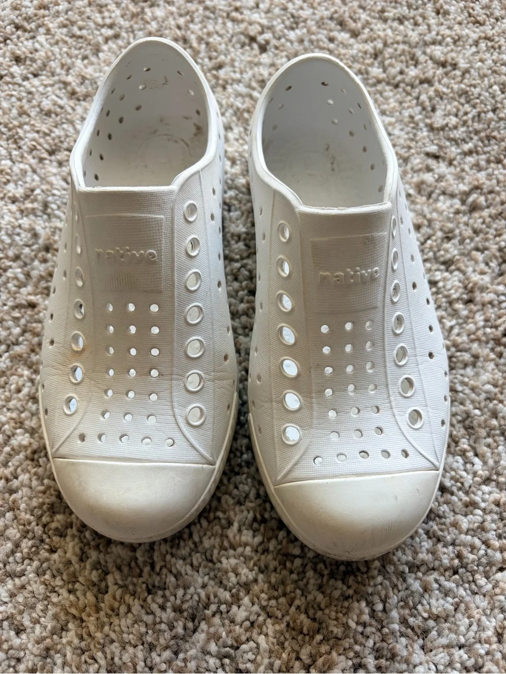 White Native Shoes